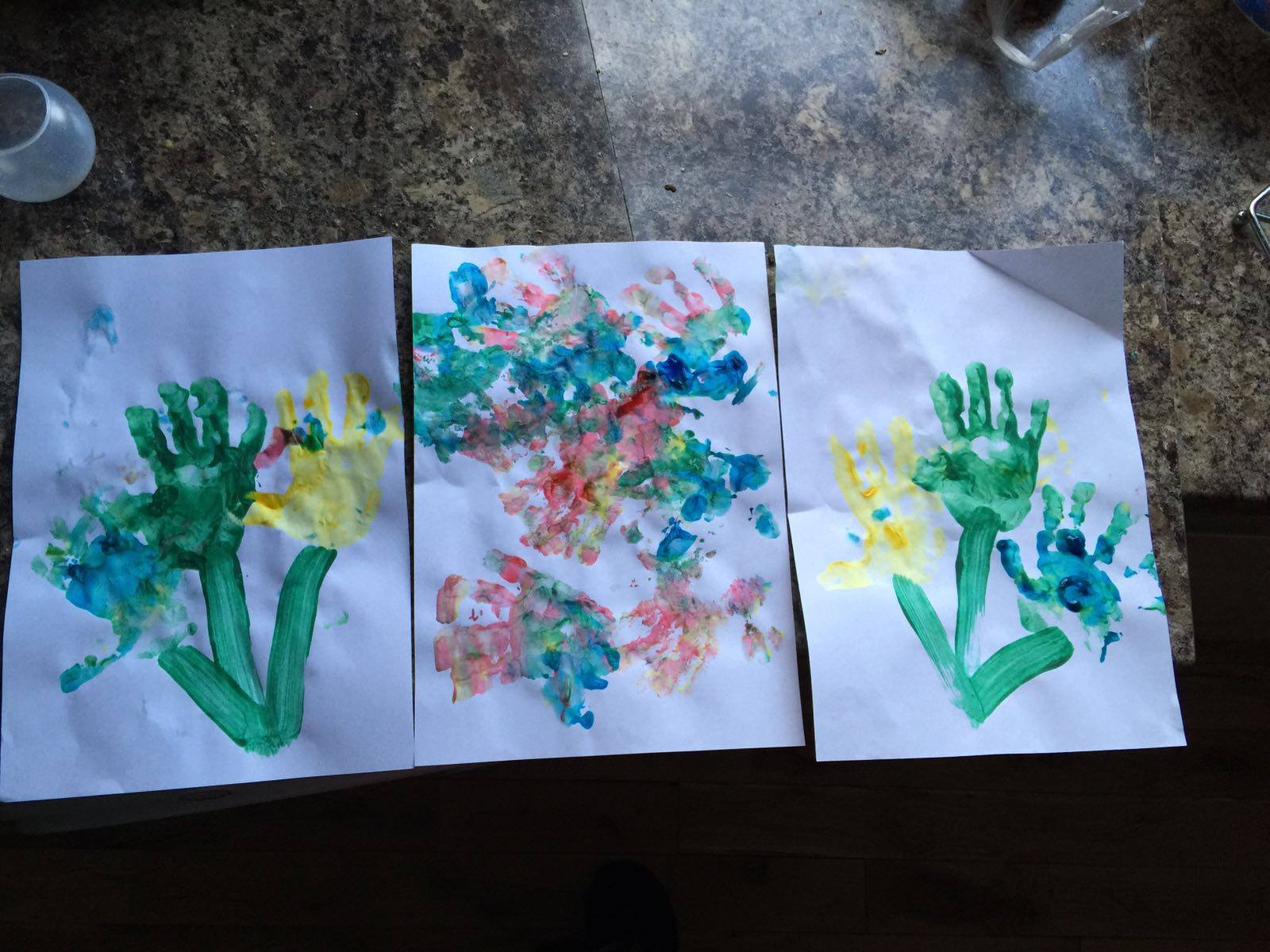 Handpainting session for Spring